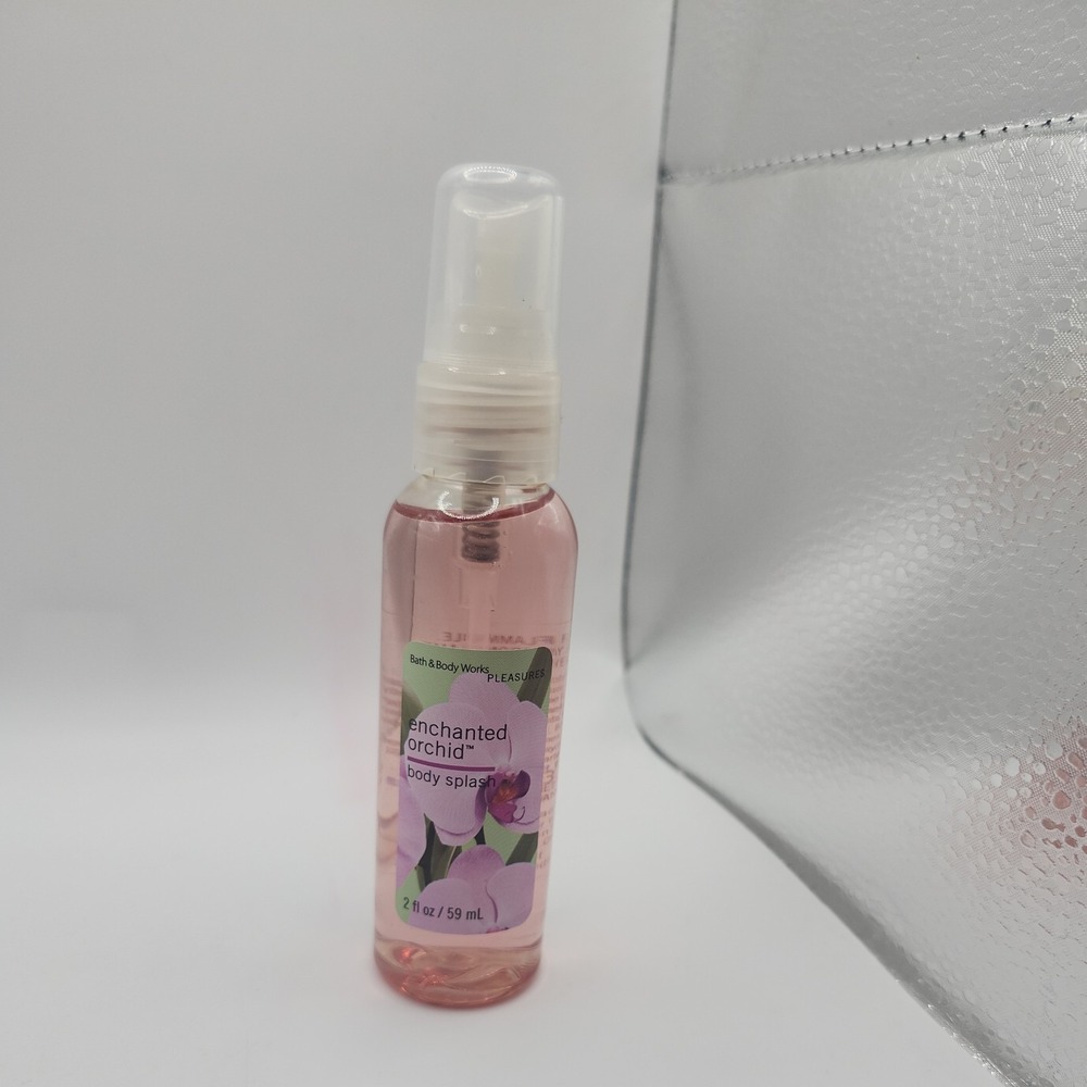 Bath & Body Works Pleasures *ENCHANTED ORDHID* Body Splash Spray Travel Size 2oz